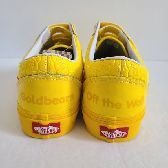 NEW Vans X Haribo Gummy Bear Old Skool V Shoes Size Mens 8 Womens 9.5 Yellow - Picture 5 of 7
